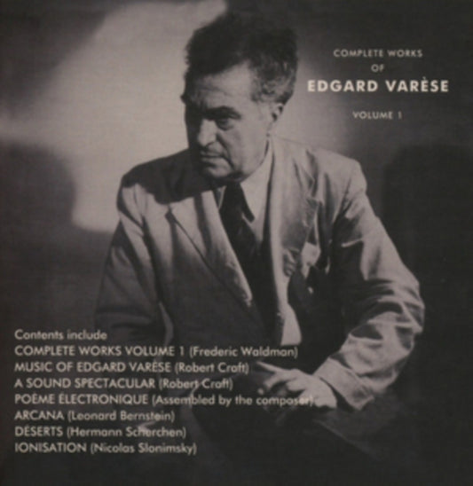 Edgard Varese - The Complete Works Of Edgard Varese Volume 1 (CD)