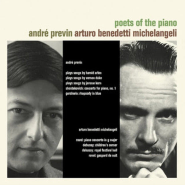 Andre Previn / Arturo Bendetti Michelangeli - Poets Of The Piano (CD)