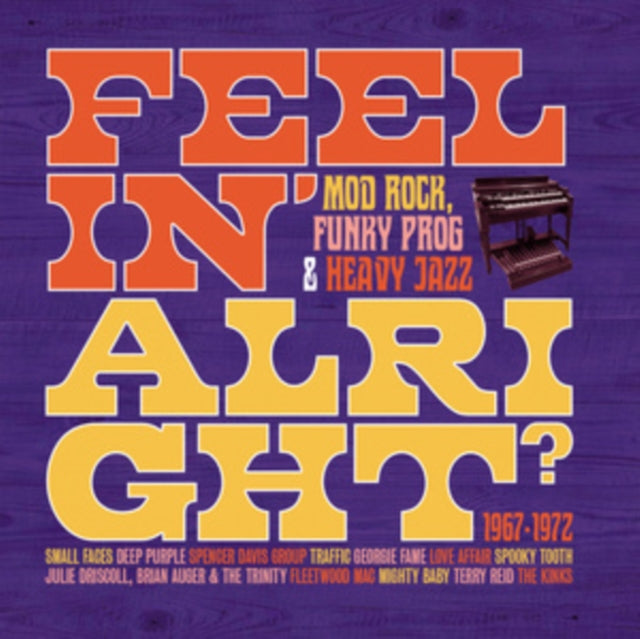 Various Artists - Feelin' Alright - Mod Rock F (CD Box Set)