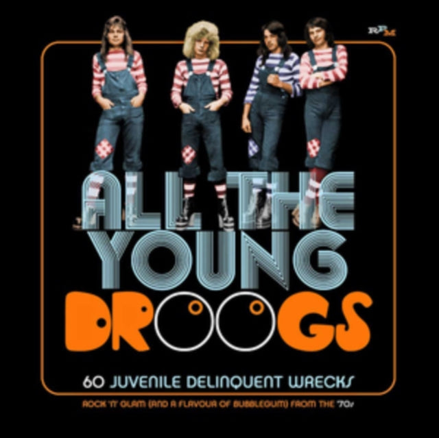 Various Artists - All The Young Droogs - 60 Juvenile Delinquent Wrecks (CD)