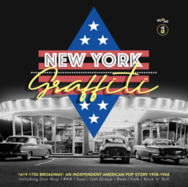 Various Artists - New York Graffiti - 1619-1750 Broadway - An Independent American Pop Story 1958-1968 (CD)