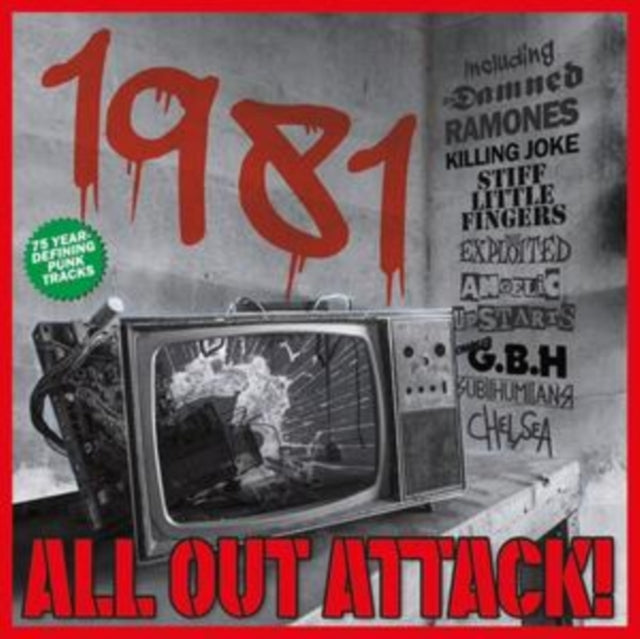 Various Artists - 1981 - All Out Attack (Clamshell) (CD)