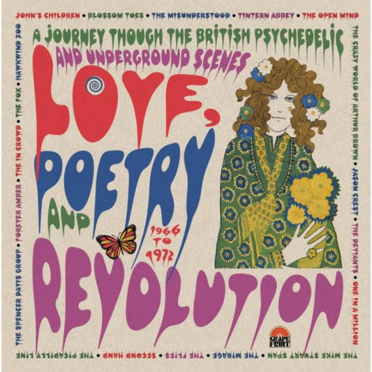 Various Artists - Love Poetry And Revolution: A Journey Through The British Psychedelic And Underground Scenes 1966 To 1972 (CD)