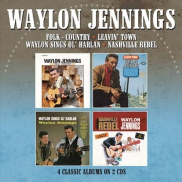 Waylon Jennings - Folk-Country / Leavin Town / Wayl (CD)