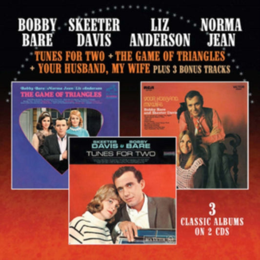 Bobby Bare & Skeeter Davis - Tunes For Two/Game Of Triangles (CD)