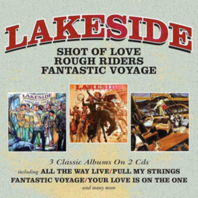 Lakeside - Shot Of Love / Rough Riders / Fantastic Voyage (CD)