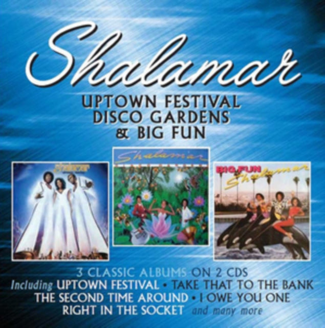 Shalamar - Uptown Festival / Disco Gardens / Big Fun (CD)