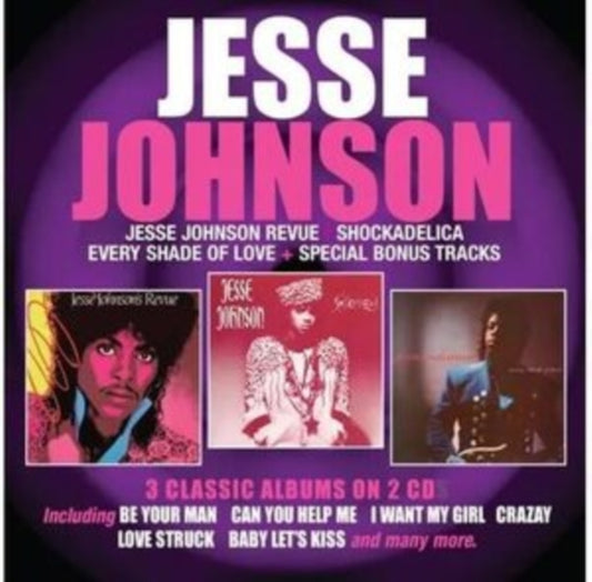 Jesse Johnson - Jesse Johnson Revue / Shockadelia / Every Shade Of Love (CD)