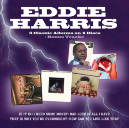 Eddie Harris - Is It In / I Need Some Money / Bad Luck Is All I Have / That Is Why Youre Overweight / How Can You Live Like That - Five Albums On 4Cds (CD)