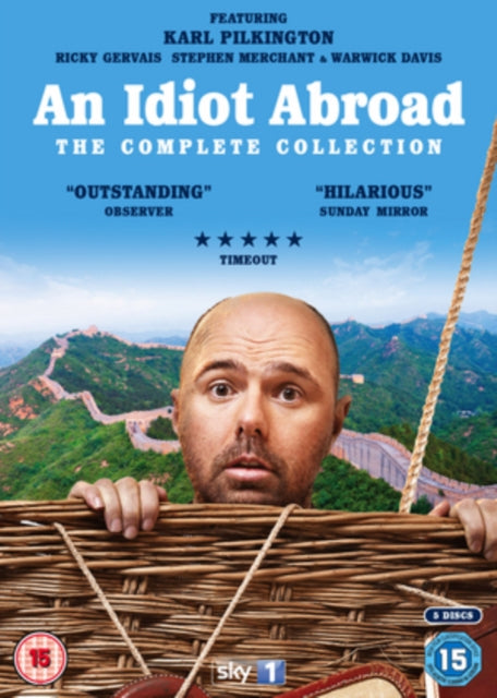 An Idiot Abroad Seasons 1-3 (DVD)