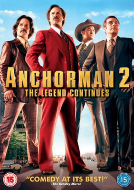 Anchorman 2  The Legend Continues (DVD)