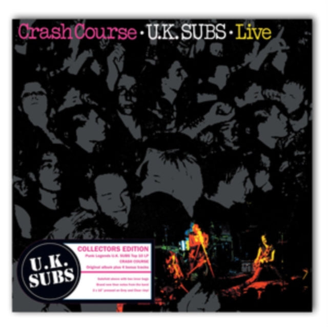 Uk Subs - Crash Course - Live (Vinyl Single)