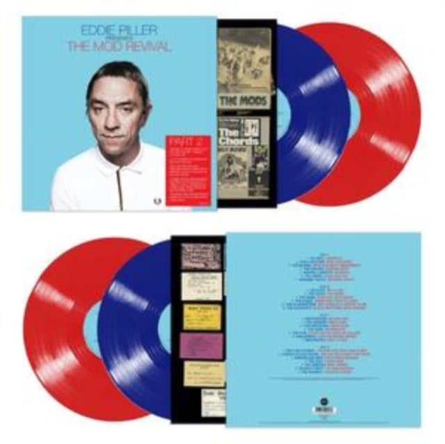 Various Artists - Eddie Piller Presents More Of The Mod Revival (Transparent Blue/Red Vinyl) (Vinyl)