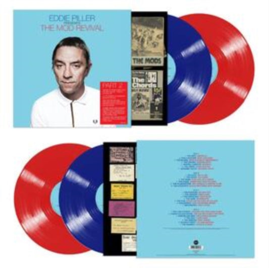 Various Artists - Eddie Piller Presents More Of The Mod Revival (Transparent Blue/Red Vinyl) (Vinyl)