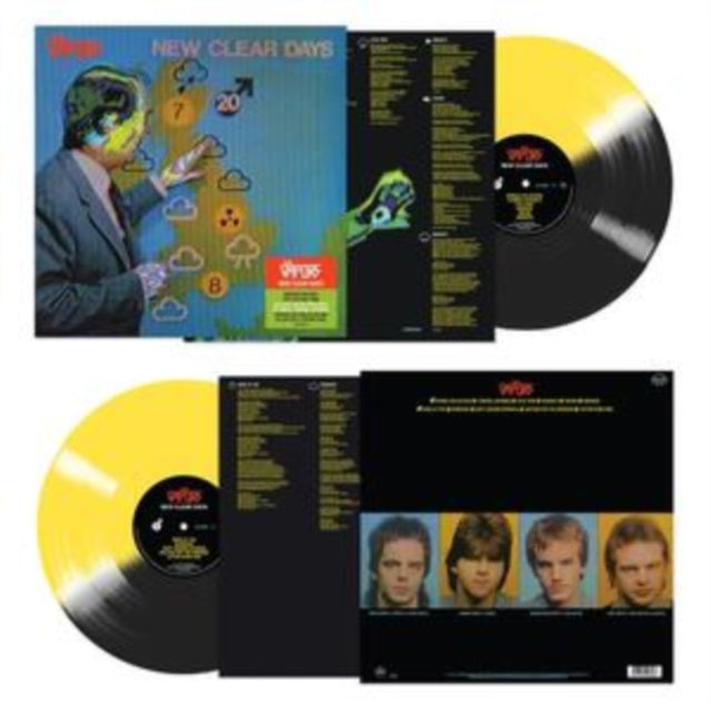 Vapors - New Clear Days (Yellow/Black Split Vinyl) (Vinyl)