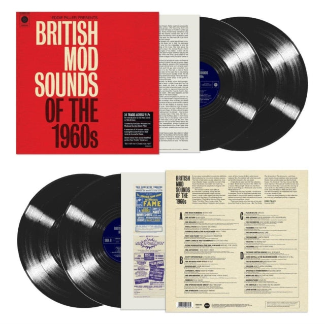 Various Artists - Eddie Piller Presents - British Mod Sounds Of The 1960s (Vinyl)