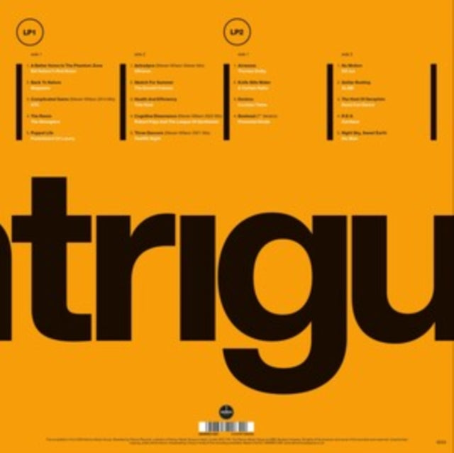 Various Artists - Steven Wilson Presents: Intrigue - Progressive Sounds In Uk Alternative Music 1979-89 (Vinyl)