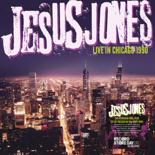 Jesus Jones - Live In Chicago 1990 (White Vinyl) (Rsd 2023) (Vinyl)