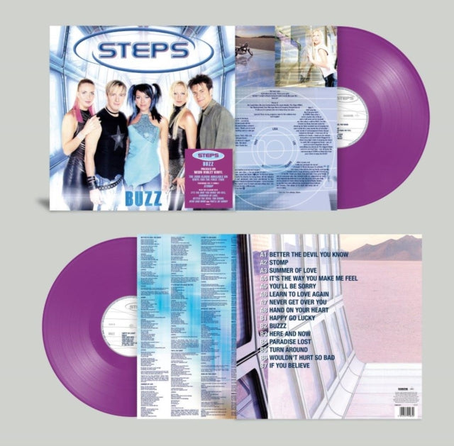 Steps - Buzz (Neon Violet Vinyl) (Vinyl)