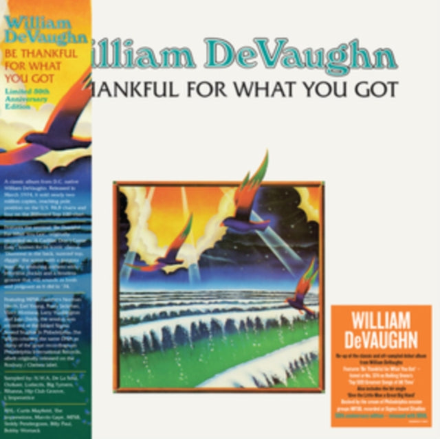 William Devaughn - Be Thankful For What You Got (50th Anniversary Edition) V2 (Vinyl)