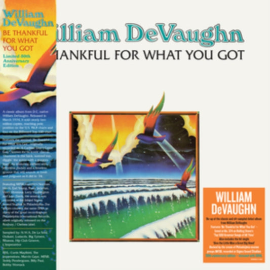 William Devaughn - Be Thankful For What You Got (50th Anniversary Edition) V2 (Vinyl)