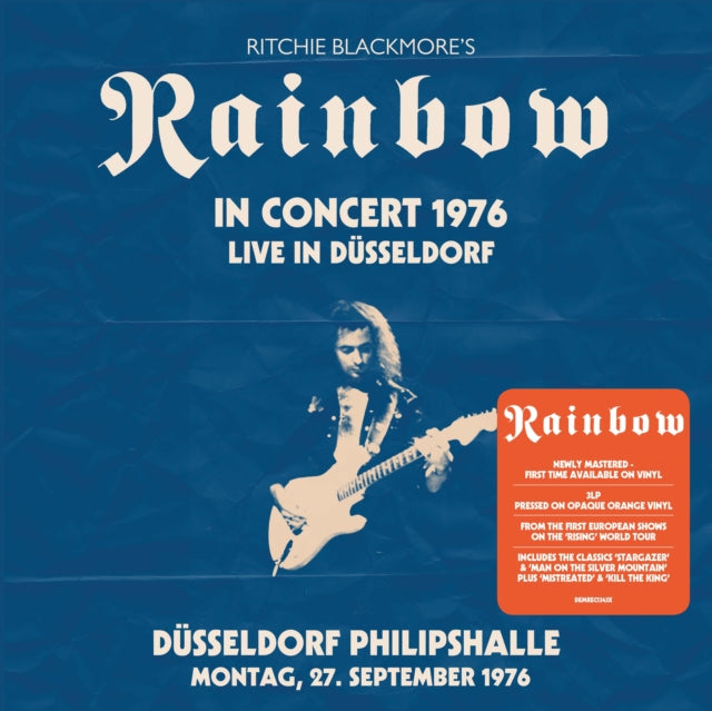 Ritchie Blackmore's Rainbow - Live In Dusseldorf 1976 - Dusseldorf Philipshalle 27.9.1976 (Orange Vinyl) (Vinyl)