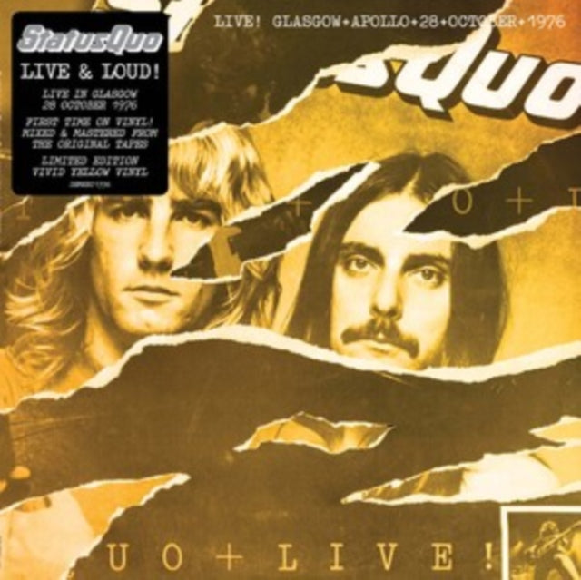 Status Quo - 28th October 1976 Live! (Yellow Vinyl) (Vinyl)