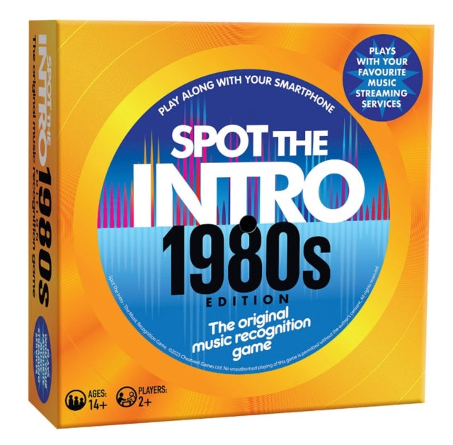 Trivia - Spot The Intro 80s Boardgame (Board Game)