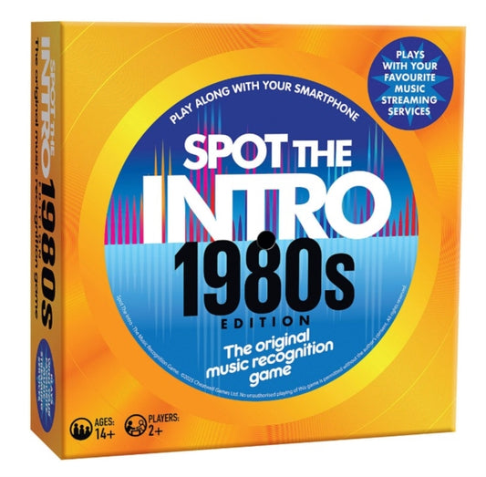 Trivia - Spot The Intro 80s Boardgame (Board Game)