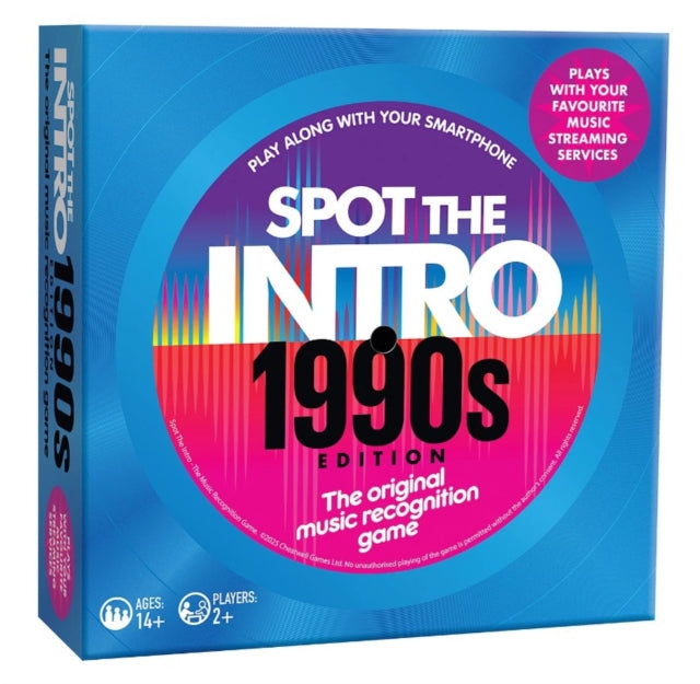 Trivia - Spot The Intro 90s Boardgame (Board Game)