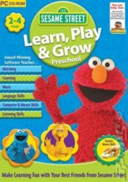 Sesame Street Learn. Play & Grow Preschoo (DVD)