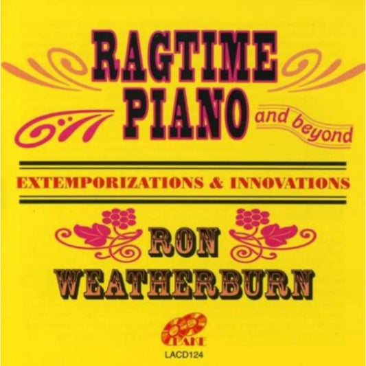 Weatherburn Ron - Ragtime Piano (CD)