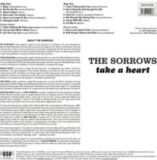 Sorrows - Take A Heart (+Bonus Tracks) (Vinyl)