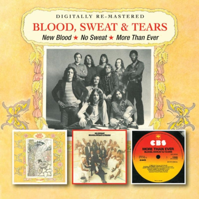 Blood Sweat & Tears - New Blood / No Sweat / More Than Ever (CD)