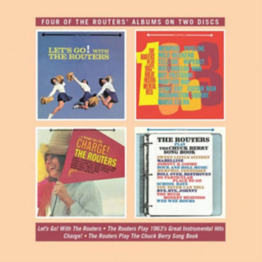 Routers - Lets Go! With The Routers / The Routers Play 1963s Great Instrumental Hits / Charge! / The Routers Play The Chuck Berry Song Book (CD)