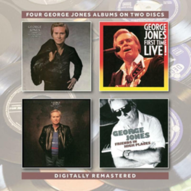 George Jones - Still The Same Ole Me / First Time Live! / One Woman Man / Friends In High Places (CD)