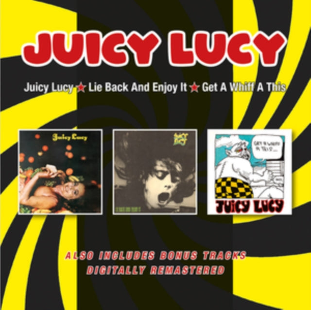 Juicy Lucy - Juicy Lucy / Lie Back And Enjoy It / Get A Whiff A This + Bonus Tracks (CD)
