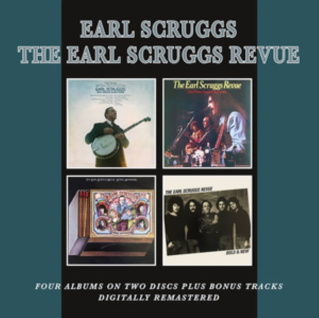 Earl Scruggs / The Earl Scruggs Revue - I Saw The Light With Some Help From My Friends / Live! From Austin City Limits / Strike Anywhere / Bold & New (CD)