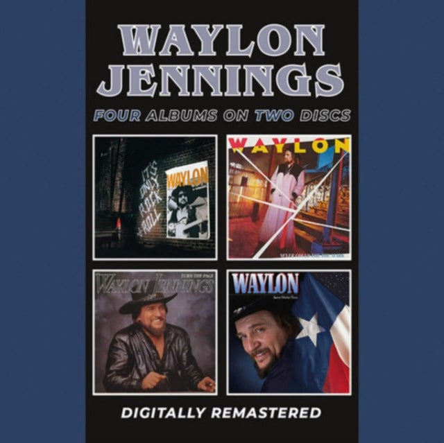 Waylon Jennings - Its Only Rock & Roll / Never Could Toe The Mark / Turn The Page / Sweet Mother Texas (CD)