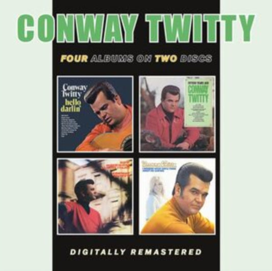 Conway Twitty - Hello Darlin / Fifteen Years Ago / How Much More Can She Stand / I Wonder What Shell Think About Me Leaving (CD)