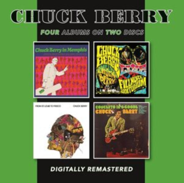 Chuck Berry - In Memphis / Live At The Fillmore Auditorium / From St Louie To Frisco / Concerto B. Goode (CD)