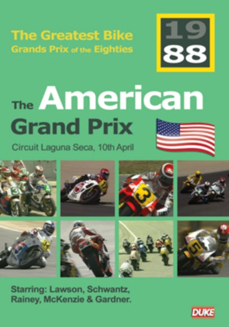 Great Bike Gp Of The 80s - USA 1988 (DVD)