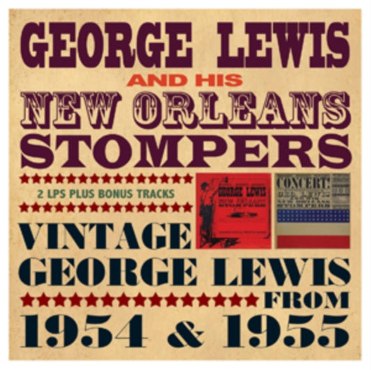 George Lewis & His New Orleans Stompers - Vintage George Lewis 1954-55 (CD)