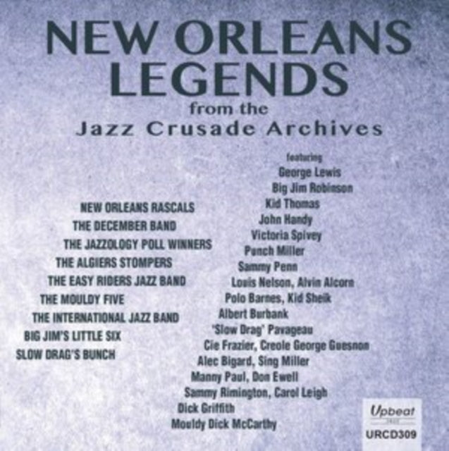 Various Artists - New Orleans Legends From The Jazz Crusade Archives (CD)