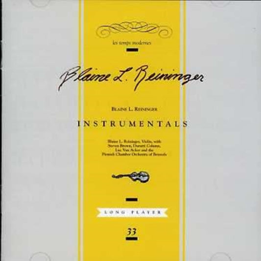 Blaine L. Reininger - Instrumentals (CD)