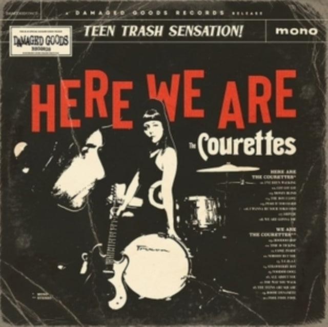 Courettes - Here We Are The Courettes (CD)