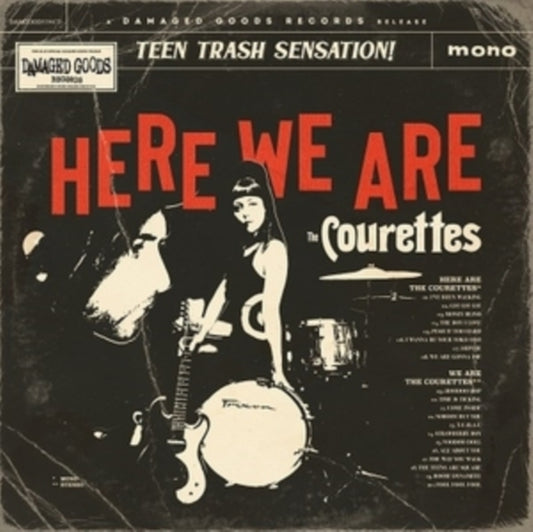 Courettes - Here We Are The Courettes (CD)