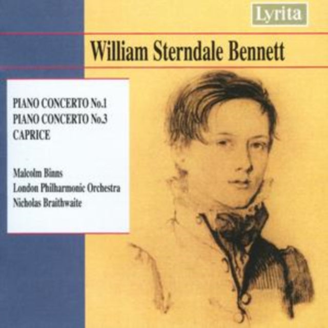 Sterndale Bennett - Piano Concertos Nos. 1 & 3 - Malcolm Binns (CD)