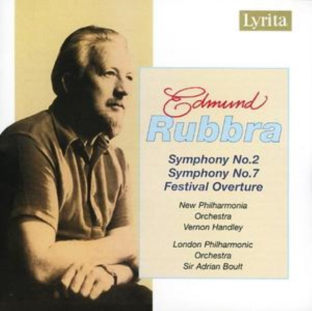 Edmund Rubbra - Symphonies 2 & 7 - Sir Adrian Boult (CD)