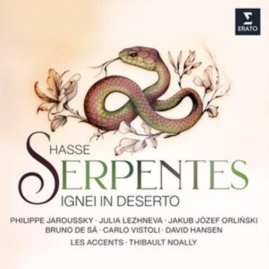 Philippe Jaroussky / Jakub Jozef Orlinski / Bruno De Sa / Julia Lezhneva - Hasse: Serpentes Ignei In Deserto (CD)